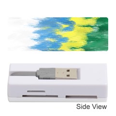 Brazil Colors Pattern Memory Card Reader (Stick) 