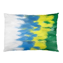 Brazil Colors Pattern Pillow Case (Two Sides)