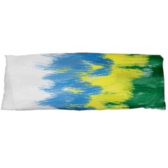 Brazil Colors Pattern Body Pillow Case (dakimakura) by paulaoliveiradesign