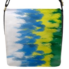 Brazil Colors Pattern Flap Messenger Bag (S)