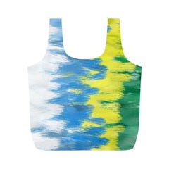 Brazil Colors Pattern Full Print Recycle Bags (M) 