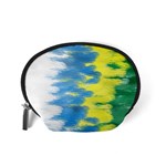 Brazil Colors Pattern Accessory Pouches (Small)  Back