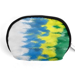 Brazil Colors Pattern Accessory Pouches (Medium) 