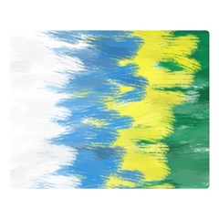 Brazil Colors Pattern Double Sided Flano Blanket (Large) 