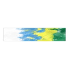 Brazil Colors Pattern Velvet Scrunchie