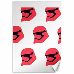 Stormtroper Pattern  Canvas 20  X 30   by paulaoliveiradesign