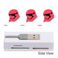 Stormtroper Pattern  Memory Card Reader (stick)  by paulaoliveiradesign