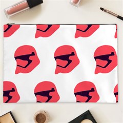 Stormtroper Pattern  Cosmetic Bag (xxl)  by paulaoliveiradesign