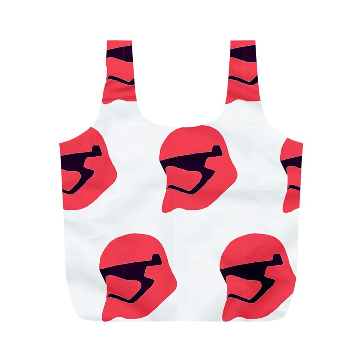 Stormtroper Pattern  Full Print Recycle Bags (M) 