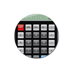 Calculator Magnet 3  (round) by BangZart