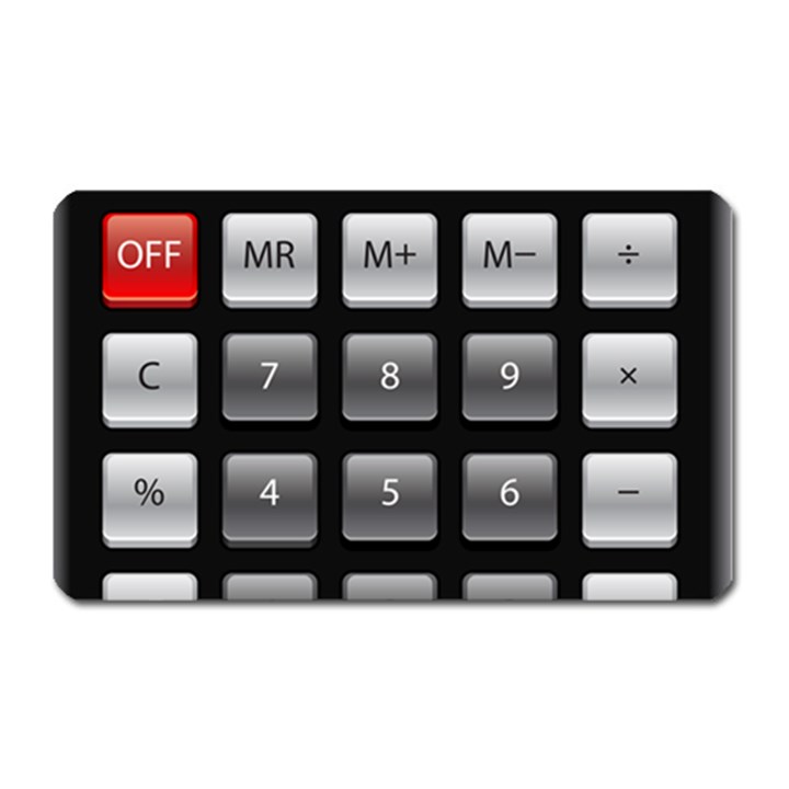 Calculator Magnet (Rectangular)