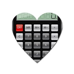 Calculator Heart Magnet by BangZart