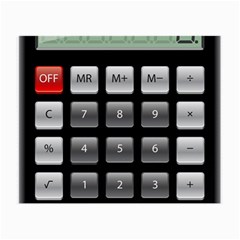 Calculator Small Glasses Cloth (2-side) by BangZart