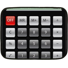 Calculator Fleece Blanket (mini) by BangZart