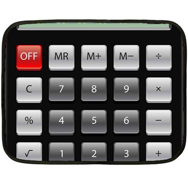 Calculator Fleece Blanket (Mini)