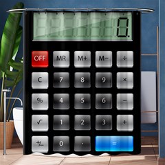 Calculator Shower Curtain 60  X 72  (medium)  by BangZart