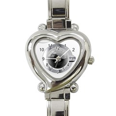 White Washing Machine Heart Italian Charm Watch by BangZart