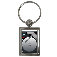 Computer Hard Disk Drive Hdd Key Chains (rectangle)  by BangZart