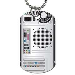 Standard Computer Case Back Dog Tag (one Side) by BangZart