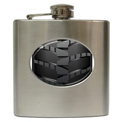 Tire Hip Flask (6 Oz) by BangZart