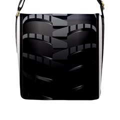 Tire Flap Messenger Bag (l)  by BangZart