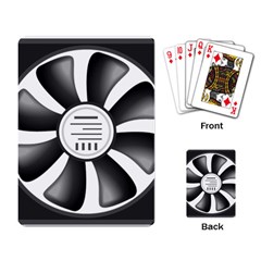 12v Computer Fan Playing Card by BangZart