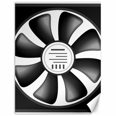 12v Computer Fan Canvas 18  X 24   by BangZart