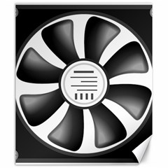 12v Computer Fan Canvas 20  X 24   by BangZart