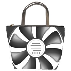 12v Computer Fan Bucket Bags by BangZart