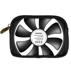 12v Computer Fan Digital Camera Cases by BangZart