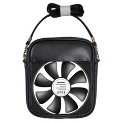 12v Computer Fan Girls Sling Bags by BangZart