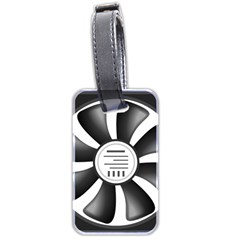 12v Computer Fan Luggage Tags (two Sides) by BangZart