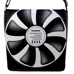 12v Computer Fan Flap Messenger Bag (s) by BangZart