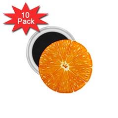 Orange Slice 1 75  Magnets (10 Pack)  by BangZart