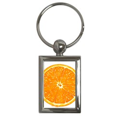 Orange Slice Key Chains (rectangle)  by BangZart