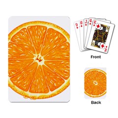 Orange Slice Playing Card by BangZart