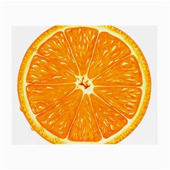 Orange Slice Small Glasses Cloth (2-side) by BangZart