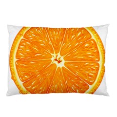 Orange Slice Pillow Case by BangZart