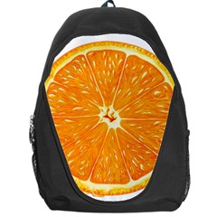 Orange Slice Backpack Bag by BangZart