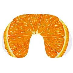 Orange Slice Travel Neck Pillows by BangZart