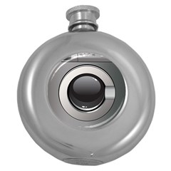 Washing Machine Round Hip Flask (5 Oz) by BangZart