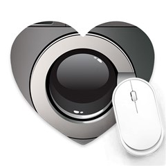 Washing Machine Heart Mousepads by BangZart