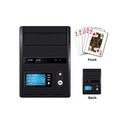 Standard Computer Case Front Playing Cards (mini)  by BangZart