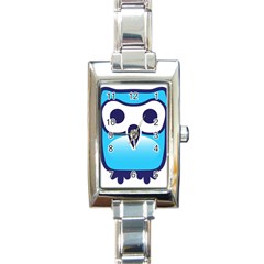 Owl Logo Clip Art Rectangle Italian Charm Watch by BangZart