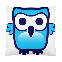 Owl Logo Clip Art Standard Cushion Case (one Side) by BangZart