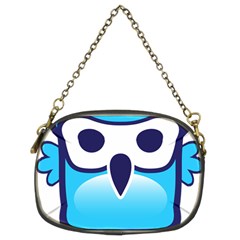 Owl Logo Clip Art Chain Purses (two Sides)  by BangZart