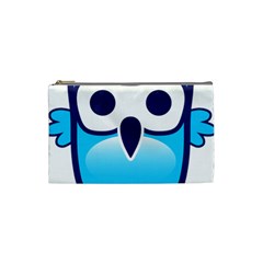 Owl Logo Clip Art Cosmetic Bag (small)  by BangZart