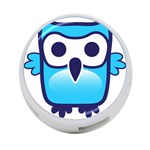 Owl Logo Clip Art 4-Port USB Hub (Two Sides)  Front