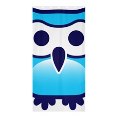 Owl Logo Clip Art Shower Curtain 36  X 72  (stall)  by BangZart