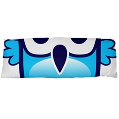 Owl Logo Clip Art Body Pillow Case Dakimakura (two Sides) by BangZart